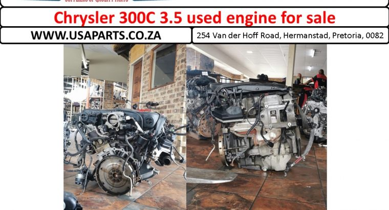 Chrysler 300C 3.5 petrol engine for sale