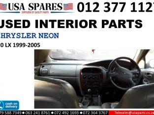 Selling Interior used parts/Chrysler Neon 2.0 LX 1999-2005