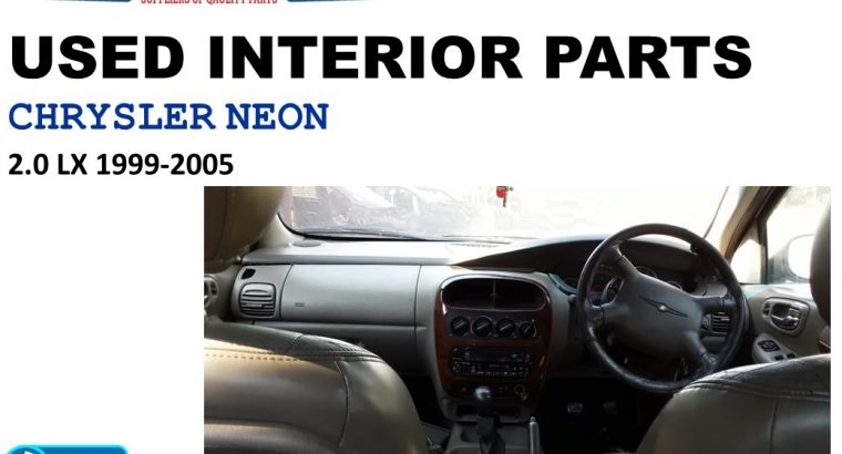 Selling Interior used parts/Chrysler Neon 2.0 LX 1999-2005