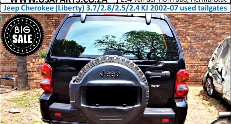 Jeep Cherokee (Liberty) KJ 2002-2007 used tailgates for sale