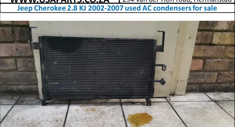 Jeep Cherokee (Liberty) 2.8 KJ 2002-07 used AC condenser for sale