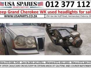 Jeep Grand Cherokee WK used headlights/parts for sale