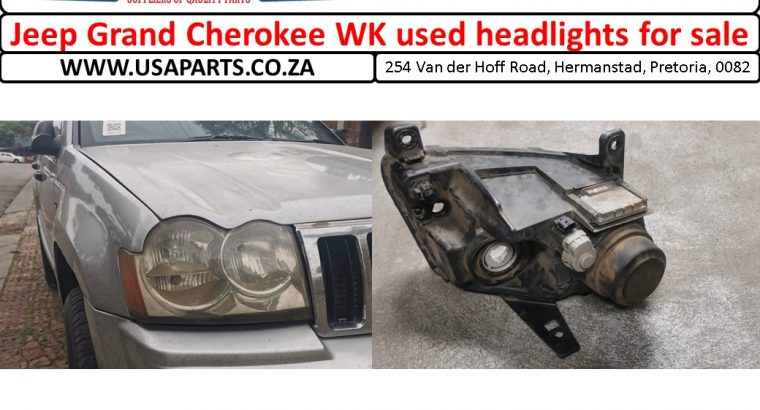 Jeep Grand Cherokee WK used headlights/parts for sale