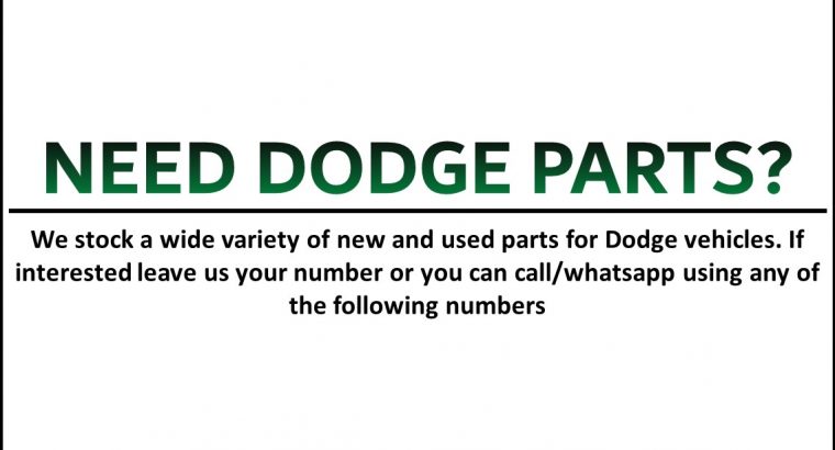 Dodge used parts for sale