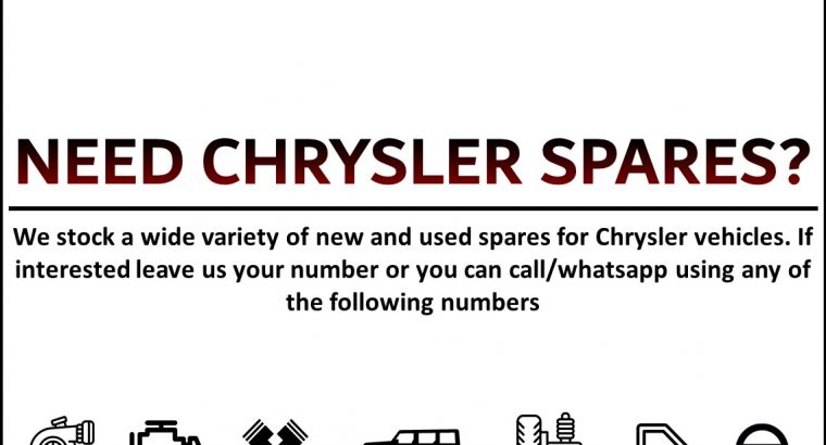 Chrysler spares