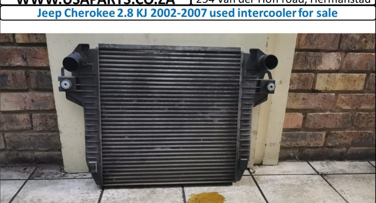 Jeep Cherokee (Liberty) 2.8 KJ 2002-07 used intercooler for sale