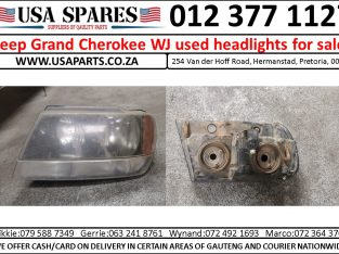Jeep Grand Cherokee WJ used headlights/parts for sale