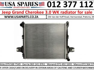 Jeep Grand Cherokee 3.0 WK diesel radiator for sale