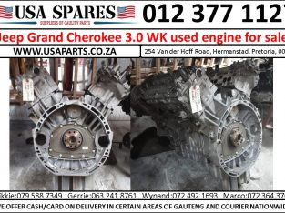 Jeep Grand Cherokee 3.0 WK diesel engine for sale
