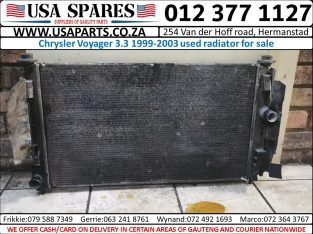 Chrysler Voyager 3.3 1999-03 used radiator for sale