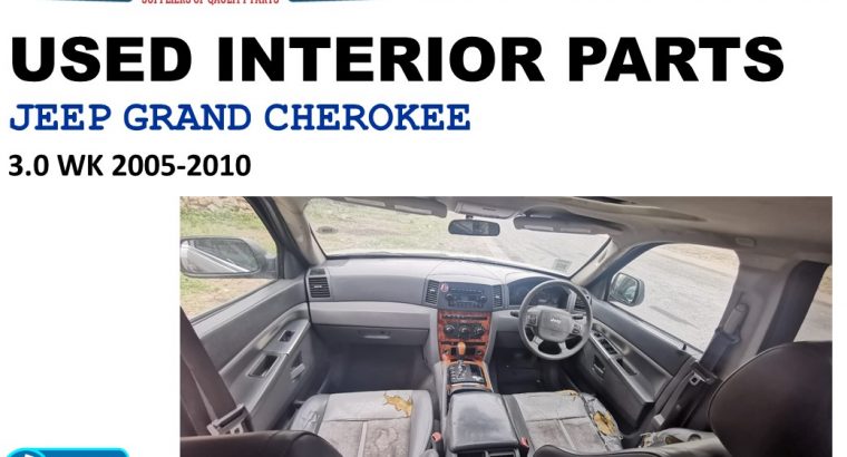 Selling Interior used spares/Jeep Grand Cherokee 3.0 WK 2005-2010