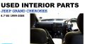 Selling Interior used spares/Jeep Grand Cherokee 4.7 WJ 1999-2004
