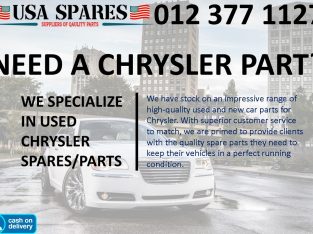 Chrysler used spares or parts for sale