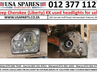 Jeep Cherokee (Liberty) KK used headlights/parts for sale