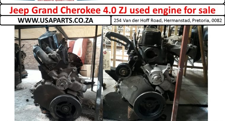 Jeep Grand Cherokee 4.0 ZJ petrol engine for sale