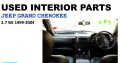 Selling Interior used spares/Jeep Grand Cherokee 2.7 WJ 1999-2004