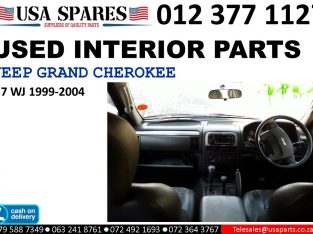 Selling Interior used spares/Jeep Grand Cherokee 2.7 WJ 1999-2004