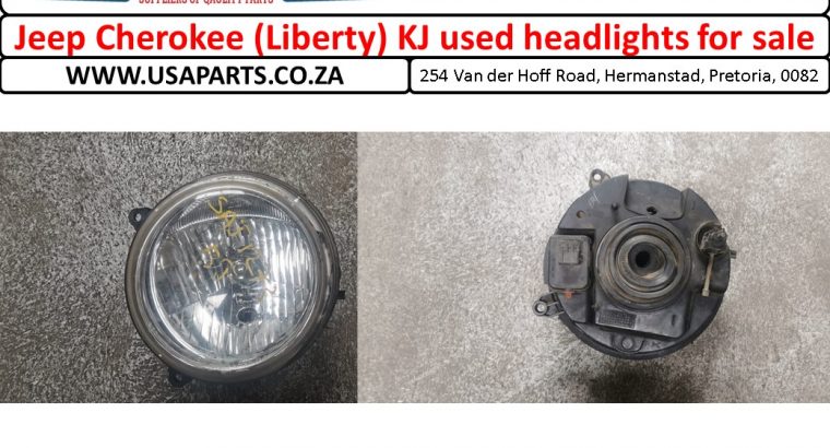 Jeep Cherokee (Liberty) KJ used headlights/parts for sale