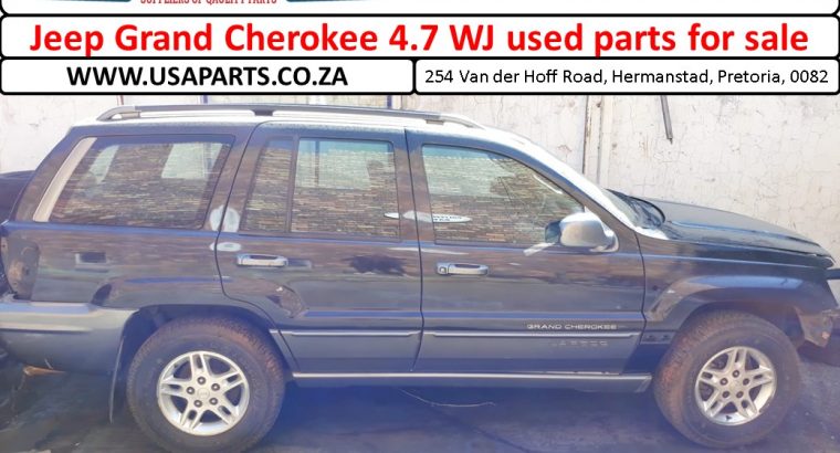 Jeep Grand Cherokee WJ used spares for sale