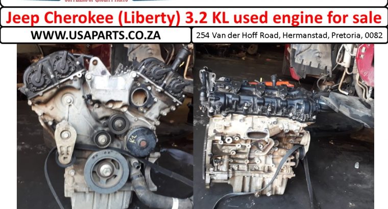 Jeep Cherokee (Liberty) 3.2 KL petrol engine for sale