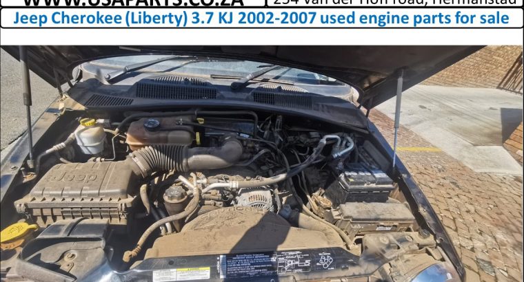 Jeep Cherokee (Liberty) 3.7 KJ 2002-07 used engine parts for sale
