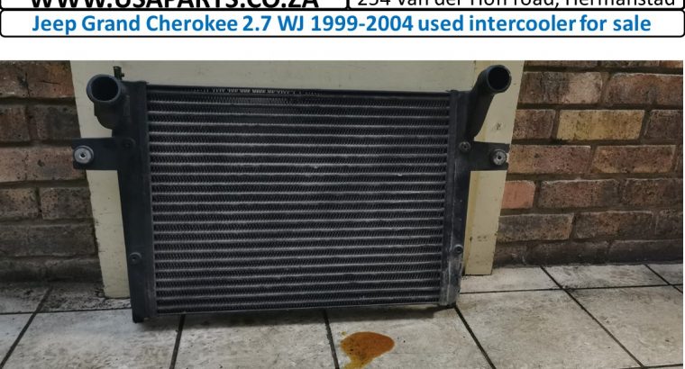 Jeep Grand Cherokee 2.7 WJ 1999-04 used intercooler for sale