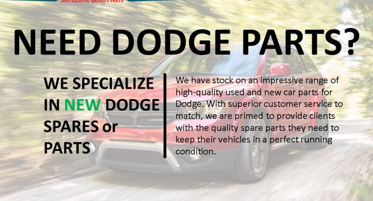 Dodge new spares or parts for sale