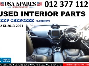 Selling Interior used parts/Jeep Cherokee 3.2 KL 2014-2021