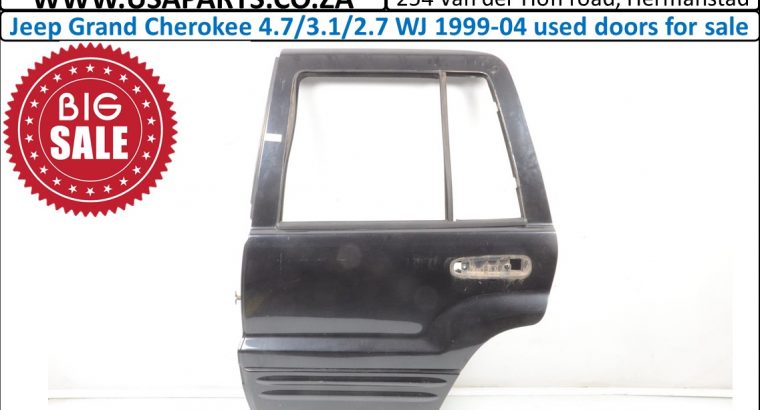 Jeep Grand Cherokee WJ 1999-04 used doors for sale