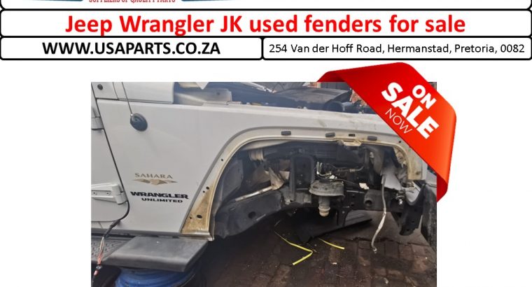 Jeep Wrangler JK used fenders for sale