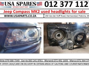Jeep Compass MK2 used headlights/parts for sale