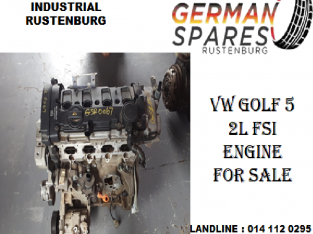Vw Golf 5 2L FSI Engine for sale