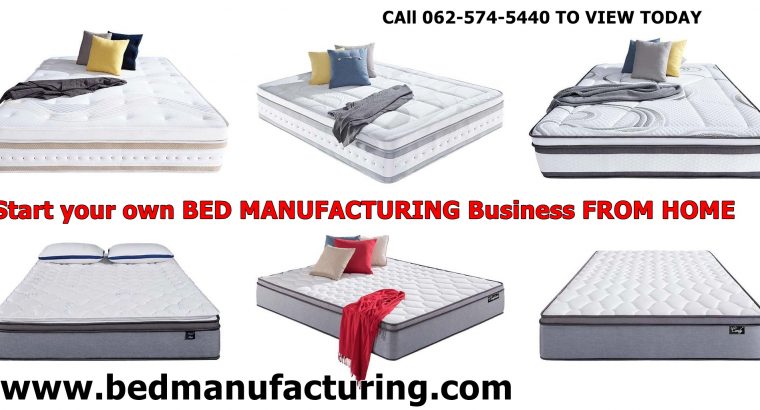 Bed Manufacturing business for sale R140 000