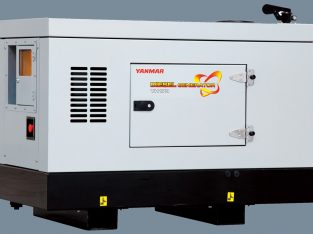 YANMAR 25kVA SILENT 3-PHASE ATS DIESEL GENERATOR.