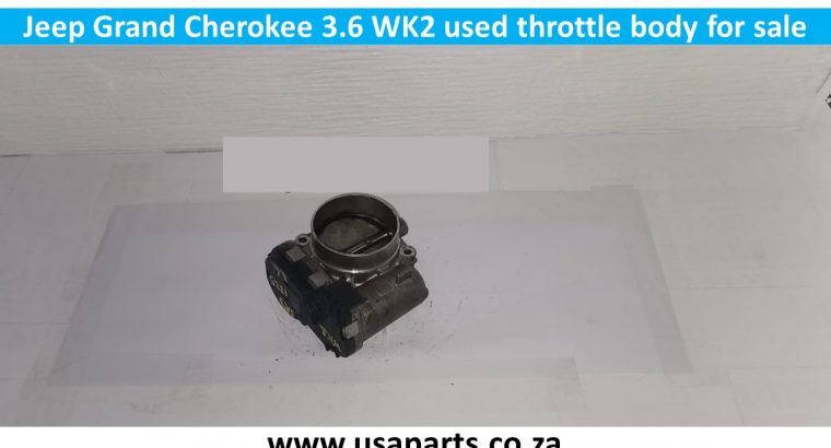 Jeep Grand Cherokee 3.6 WK2 used throttle body for sale