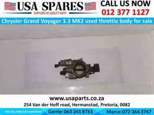 Chrysler Voyager used throttle body for sale