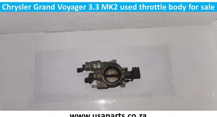 Chrysler Voyager used throttle body for sale