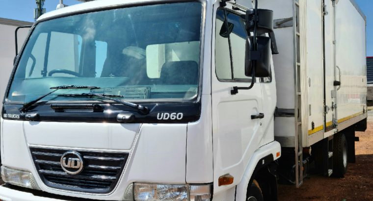 2016 NISSAN UD 60 MT500 FRIDGE TRUCK FOR SALE.