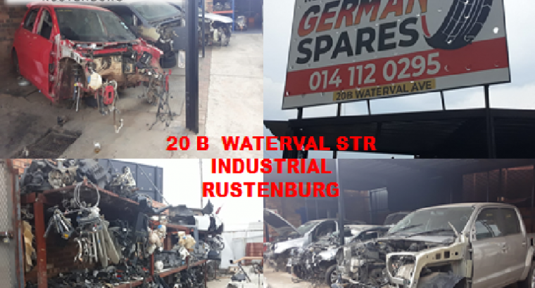 GERMAN SPARES RUSTENBURG NEW AND USED SPARES FOR SALE