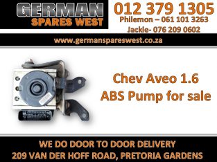 Chev Aveo 1.6 2014 used Abs Pump for sale