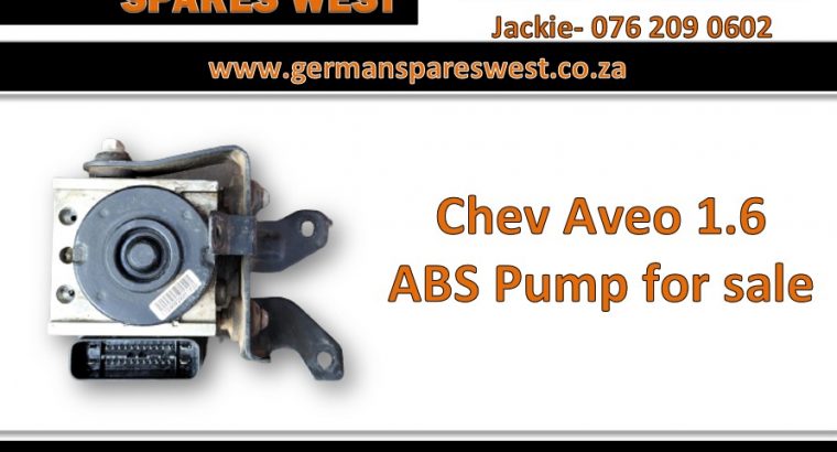 Chev Aveo 1.6 2014 used Abs Pump for sale