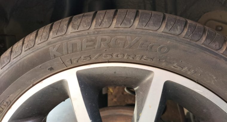 Chev Spark 3 1.2 Mags and tyres for sale – only 3