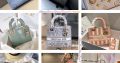 Luxury brand handbags and shoes