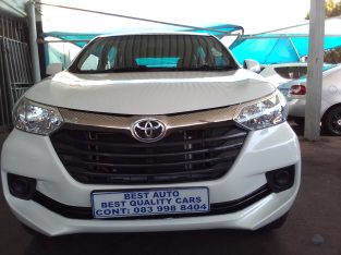 2017 Toyota Avanza 1.5 Engine Capacity with Manuel Transmission,