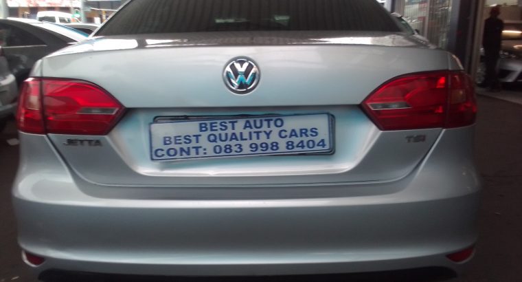 2012 VW Jetta 6 1.4 Engine Capacity TSI with Manuel Transmission,
