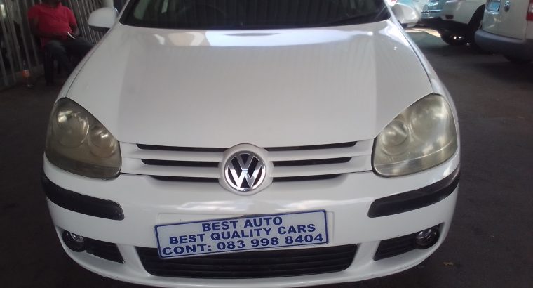 2006 VW Golf 5 2.0 Engine Capacity with Manuel Transmission, Ele