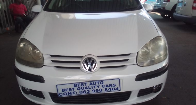 2006 VW Golf 5 2.0 Engine Capacity with Manuel Transmission, Ele