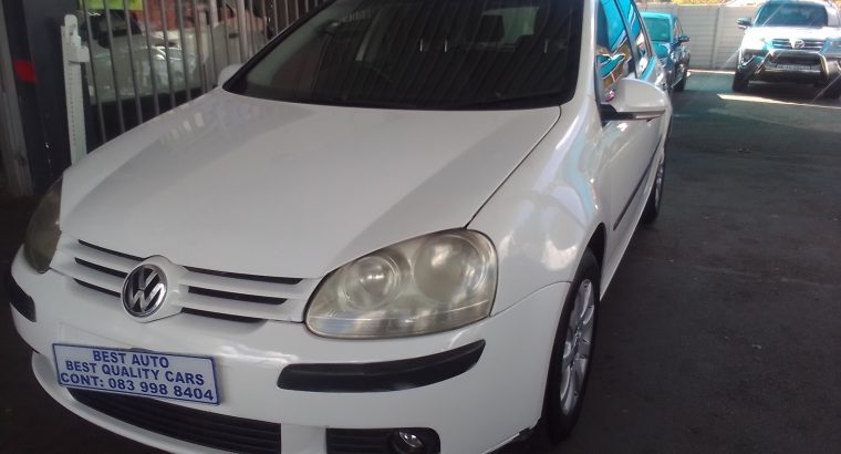 2006 VW Golf 5 2.0 Engine Capacity with Manuel Transmission, Ele