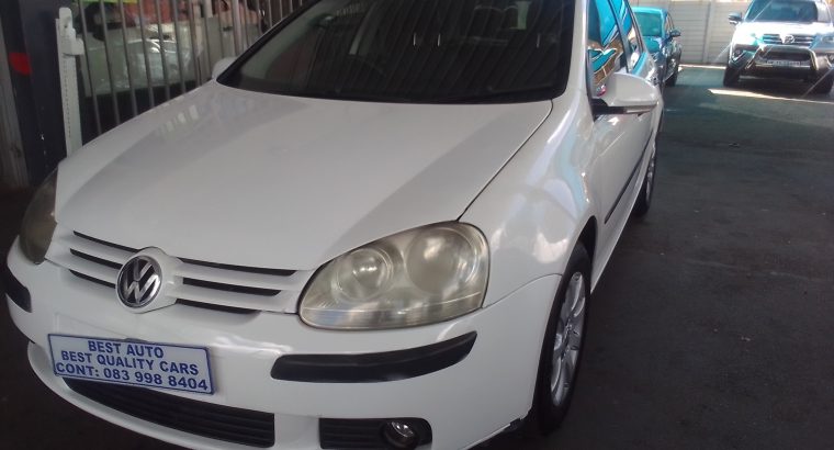 2006 VW Golf 5 2.0 Engine Capacity with Manuel Transmission, Ele
