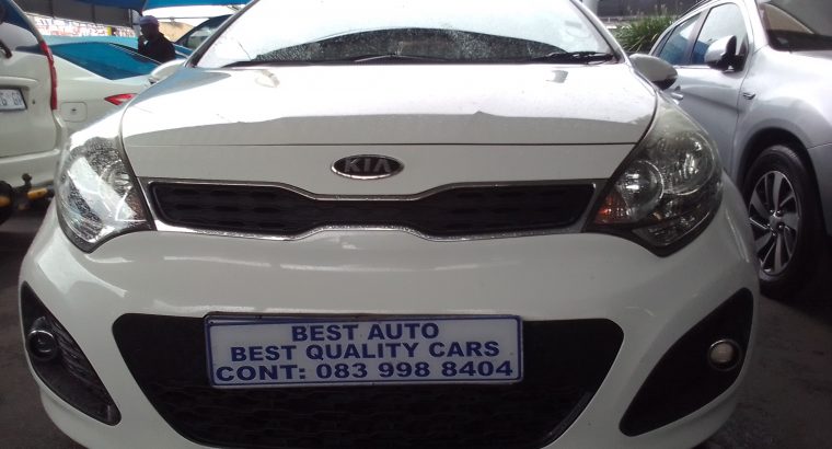 2012 Kia Rio 1.4 Engine Capacity with Manuel Transmission, Hatchb